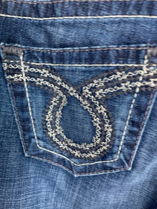 Big Star Remy Low Rise Boot Cut Jeans Blue - Picture 6 of 12